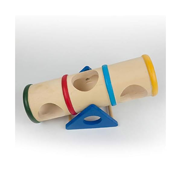 1PC Hamster Altalena Colorata di Legno Cilindro Hamster Tubi Altalena Giocattolo Piccoli Animali Parco Giochi Divertirsi… Marca: Asien 1PC Hamster Altalena Colorata di Legno Cilindro Hamster Tubi Altalena Giocattolo Piccoli Animali Parco Giochi Divertirsi…