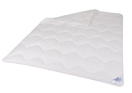[- Traumnacht 03831395154 3-Star Leicht Bettdecke, Polyester, waschbar, weiß, 200 x 200 cm -