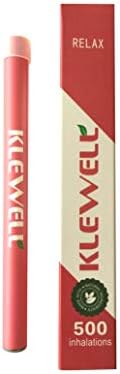 Klewell All Natural Relaxation Supplement Natural Stress and Anxiety Relief Inhaler Helps Sleep 100% Vegan, No Tobacco Or Nicotine (1)