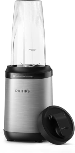 Philips Serie 5000 Frullatore - Potenza 800W. Tecnologia ProBlend Plus. Lame rimovibili. Facile da Pulire. Design Elegante e Compatto. Contenitore Grande. Nero (HR2764/00)