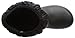 crocs Women's Winter Puff Boot Wom Snow Boot, Black/Charcoal, 8 M US