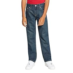 Levi's Boys' 505 Regular Fit Jeans, Cash, 20