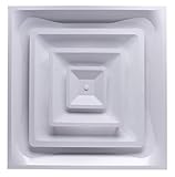 Accord Ventilation ABCD2X2 Ceiling Diffuser, 24" x 24", White