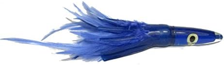H2o Saltwater Fishing Ahi Feather Big Game Trolling Lure (Blue)