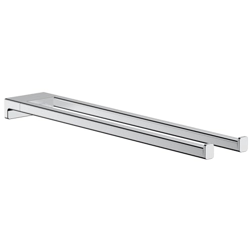 hansgrohe AddStoris Modern Towel Holder in Chrome, 41770000 at Amazon