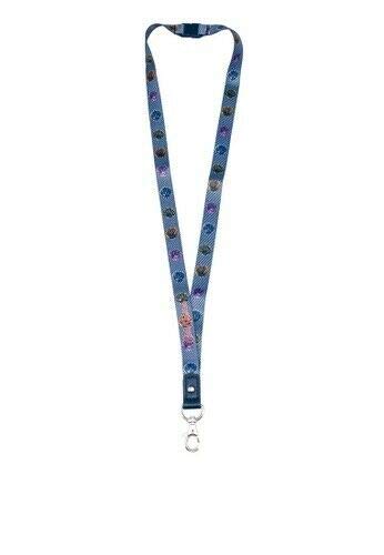 Cath Kidston Lanyard Mini Seaside Shells Blue