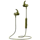Mpow [Upgraded] Magnetic Bluetooth Headphones Wireless V4.1, IPX7 Waterproof, Wearable Stereo Sport Earbuds In-Ear Earphones w/ Mic & Case, Secure Fit for Running Workout