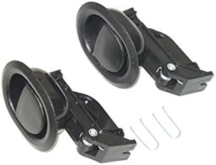 2Pcs Plastic Recliner Sofa Chair Release Pull Recliner Handle 3" by 3.5", Fits Ashley Lazy Boy and Most Recliner Brands Couch Sofa Chair 6mm Barrel Cables