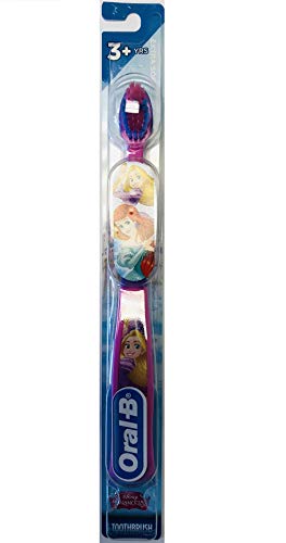 image for Oral-B NEW Princess Toothbrush for Little Girls, Children 3+, Extra So