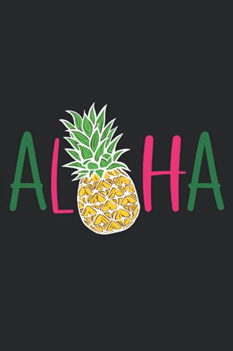 ALOHA: 6*9 Journal for writing down daily habits, diary, notebook Paperback – 9 July 2021