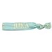 JLIKA Elastic Hair Ties (SET OF 100) Colorful Solids - No Crease Ouchless - Ponytail Holders - Ribbon Hairties for Women Girls Teens and Kids