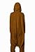 WOTOGOLD Animal Cosplay Costume New Sloth Adult Pajamas ,Large,Brown