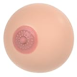 Large Realistic Breast Practical Joke Nipple Hand Stress Reliever Ball