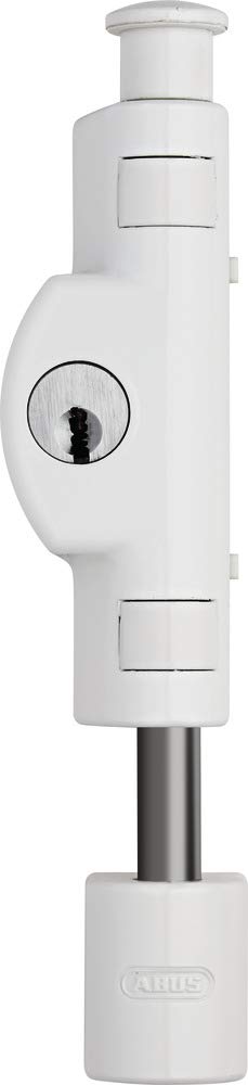 ABUS Window and Door Bolt FTR90 W AL0125, Set of 1, White, 77072