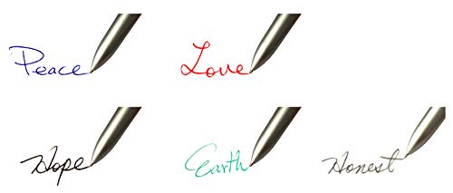 KenTaur Multi-Color Pen In One (Carbon Fiber) 5 In 1 Multifunction Pen with Black, Blue, Red, Green Ballpoint Pen and 0.7mm Mechanical Pencil - Uses D1 Refills