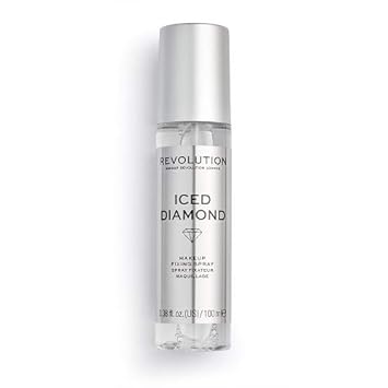 Makeup Revolution Precious Stone Fixing Spray Iced Diamond, Clear, 100 ml