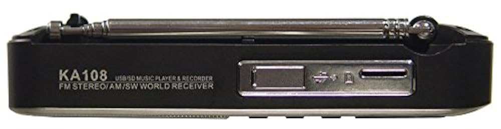 Radio Kaito ka108 Radio AM FM Onda Corta, mp3 radio Recorder - Imagen 5