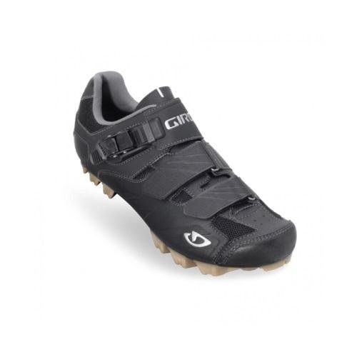 Giro GF21150 Mens Privateer Dirt Bike Shoes, Black/Gum - 41
