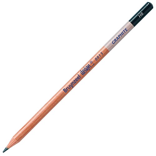 Royal Talens Bruynzeel Design Graphite Pencil, HB Lead (8815KHB)