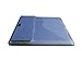 iShoppingdeals - Blue Gel TPU Cover Case and Multi-Angle View Tablet Stand Holder for Sony Xperia Tablet S (SGPT121US/SGPT122US/SGPT123US)