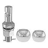 CURT 42178 1-7/8 and 2-Inch Chrome Steel Switch Ball Set Up to 6,000 lbs. GTW