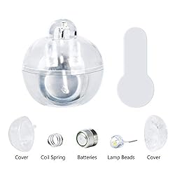 100pcs Mini Round Flash LED Ball Lamp Balloon