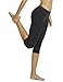 Baleaf Women's and Girl's Yoga Workout Capris Leggings Side Pocket for 5.5