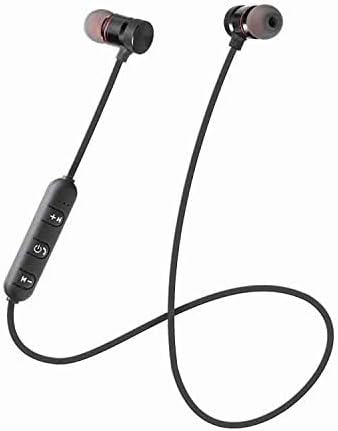 Frittle M20 Magnet Wireless Stereo Earphones V4.1 with Mic Noise Cancelling Sweatproof Sports Running Headset for All iOS,Android & Windows Device (Random Colour)