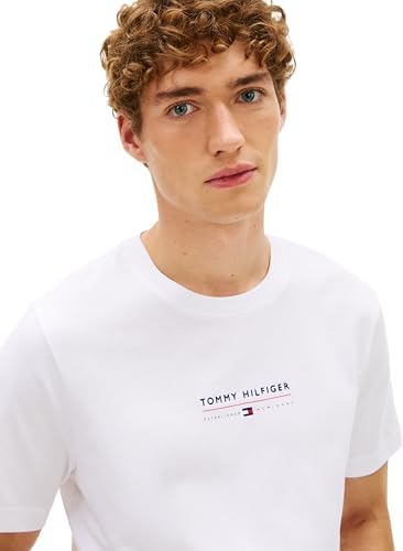 Camiseta Love Lockup MW0MW42363 para Hombre, Color Blanco, Talla M