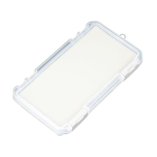 JEJアステージ 推し活 収納ケース クリア クッション付 コレクションケース 浅型 230HA 持ち運び 缶バッチ、アクリルグッズ、キーホルダー 収納