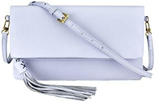 GiGi New York Stella Fold-Over Clutch (Periwinkle)