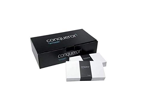 Conqueror Envelopes Wallet Peel and Seal Ultra Smooth Diamond White DL [Pack 50]