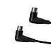 Audio2000's 5ft. Right Angle 5pin Din Midi Cable with Double Shielded - Adc2051