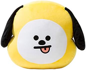 Cute Cartoon Throw Pillow Soft Plush Doll Toys Bulletproof Stuff Pillow Cushion (Dog, S)