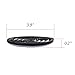 Furniture Sliders, CO-Z Reusable Round Movers for Heavy Furniture for Carpet (8 Pack, 3.9 inch) - with Anti-Skid Slot Design