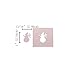 Bira Craft 1 inch Snowman 2 Lever Action Craft Punch for Paper Crafting Scrapbooking