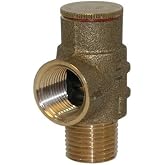 Merrill MFG PRVNL50 1/2" Pressure Relief Valve, Brass