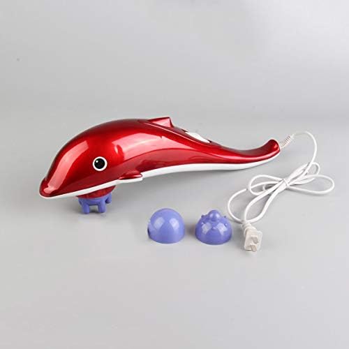 Portable Size Infrared 3in1 Handheld Tissue Dolphin Massage Hammer Stress Pain Reliver High Quality US 220V