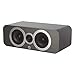 Q Acoustics 3090Ci Center Speaker Graphite Gray - 2-way Reflex Enclosure Type, 2 x 4 Mid/Bass Driver, 1 x 0.9 Tweeter - Active Speakers/Hifi Speakers for Home Theater Sound System