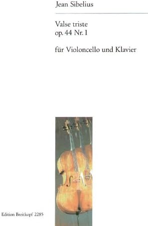 Sibelius: Valse triste, Op. 44, No. 1 (arr. for cello) (German)