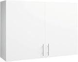 JD Greta 1000mm Kitchen Wall Cabinet - Modern White Matt Storage Unit