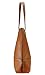 Scarleton Tote Bags for Women, Purses for Women, Handbags for Women, Reversible Travel Shoulder Bag with Pouch, H20180452 - Brown/Coral Pink