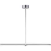 ET2 Dorian - 14W 2 LED Linear Pendant-1 Inches Tall and 1 Inches Wide-Polished Chrome Finish