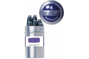 J. Herbin Refills Bleu Nuit Fountain Pen Cartridge - H201-19