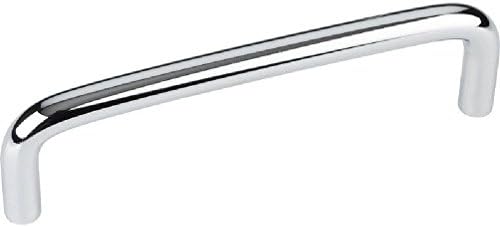 Box of 20- 5-3/8"-Polished Chrome Wire Cabinet Pulls. Holes/128mm center/ center