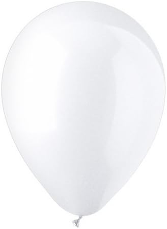 CTI 12" Balloons for Party's and Celebrations (White)