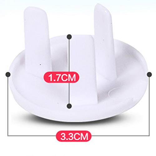50Pcs Anti Electric Shock Plugs Protector Cover Cap Power Socket Electrical Outlet Baby Children Safety Guard Topker - Thumbnail 3