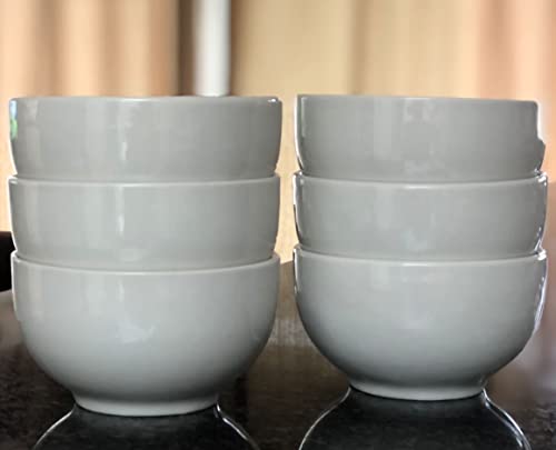 Kit 6 Tigelas/Cumbucas Açaí 500ml - Porcelana
