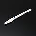 Docooler® White Ceramic Nail File Flame Bit Ceramic Nail Drill Bit for 3/32'' Nail Art Machine