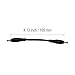 Lightkiwi X2771 4 inch Interconnect Cable for Modular LED Under Cabinet Lighting (Black)